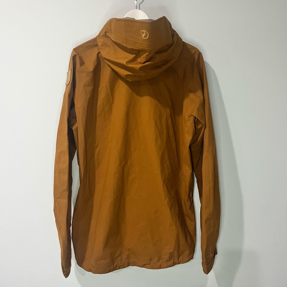 FjallRaven Keb Eco Shell Jacket Chestnut Mens Size Small Trekking/Hiking/Outdoor - Picture 8 of 11